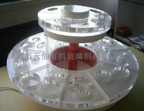 【有機(jī)玻璃旋轉(zhuǎn)展示架】讓你的美更上一層樓！